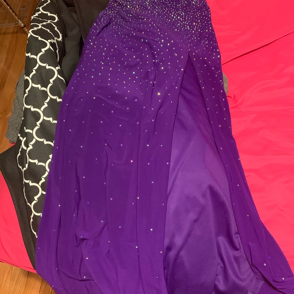 Purple jovani prom dress